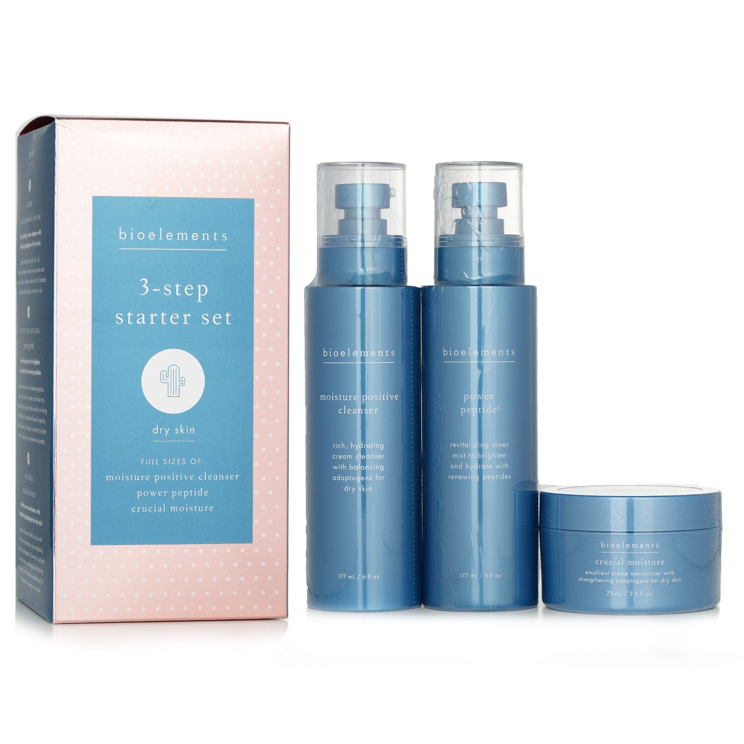 Bioelements 3-Step Starter For Dry Skin Set 3pcs – Fresh Beauty Co.