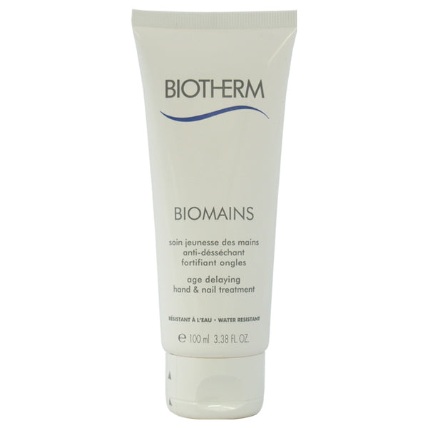 Biotherm Biomains Age Delaying Hand & Nail Treatment by Biotherm for Unisex - 3.3 oz Hand & Nail Care