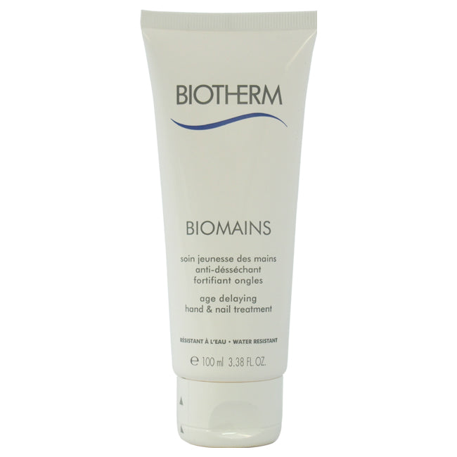 Biotherm Biomains Age Delaying Hand & Nail Treatment by Biotherm for Unisex - 3.3 oz Hand & Nail Care