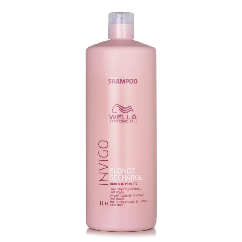 Wella Invigo Blonde Recharge Color Refreshing Shampoo - # Cool Blonde  300ml/10.1oz