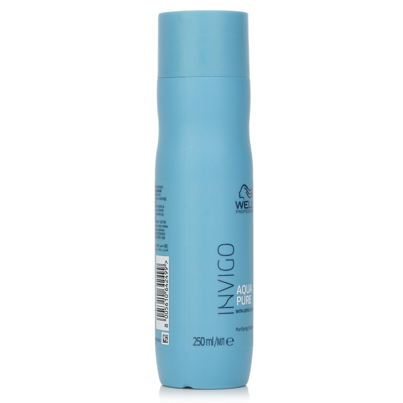 Wella Invigo Aqua Pure Purifying Shampoo  250ml/8.4oz