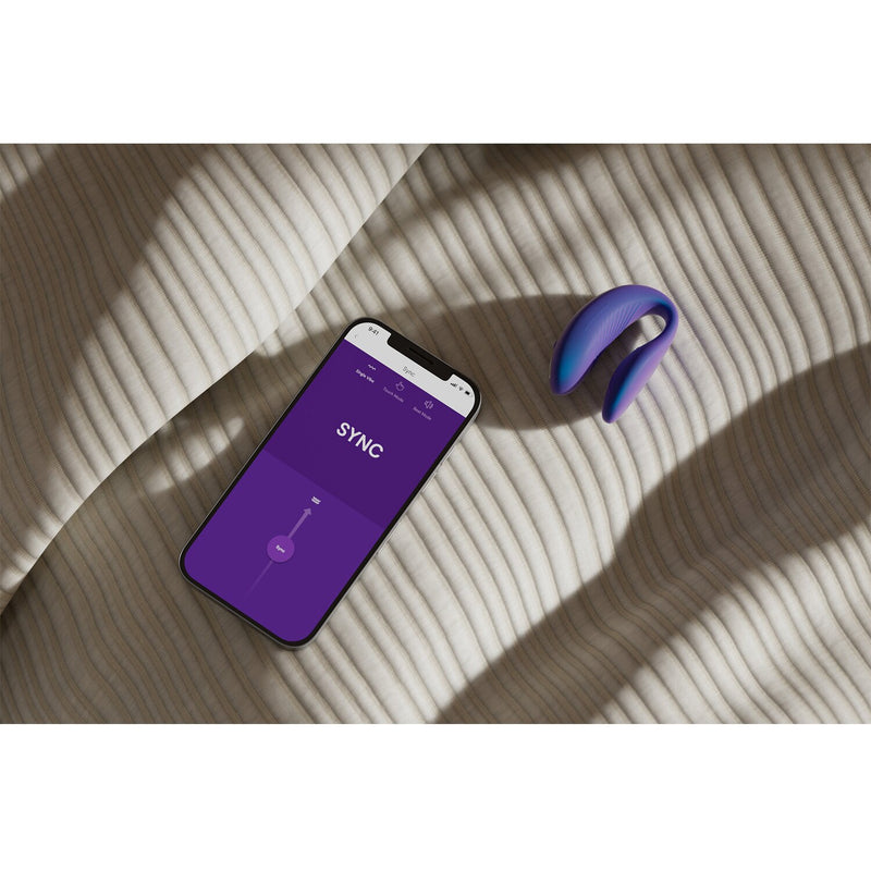 WE-VIBE Sync 2 Couples Vibrator - # Purple  1pc