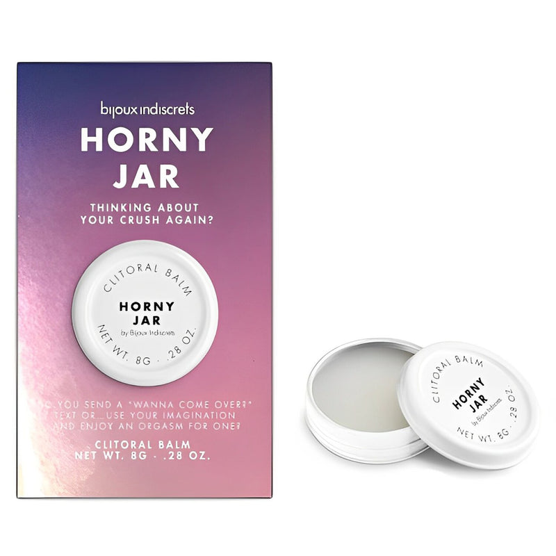 Bijoux Indiscrets Horny Jar Clitherapy Clitoral Balm - Sandalwood  8g / 0.28oz