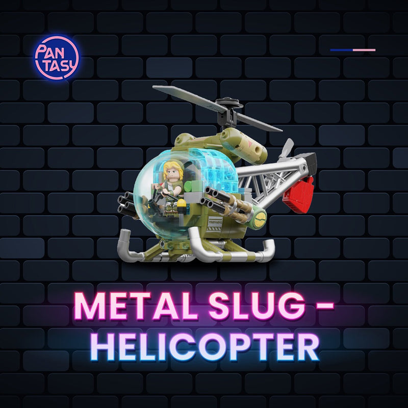 Pantasy Metal Slug 3 Series Helicopter  28*11*17cm