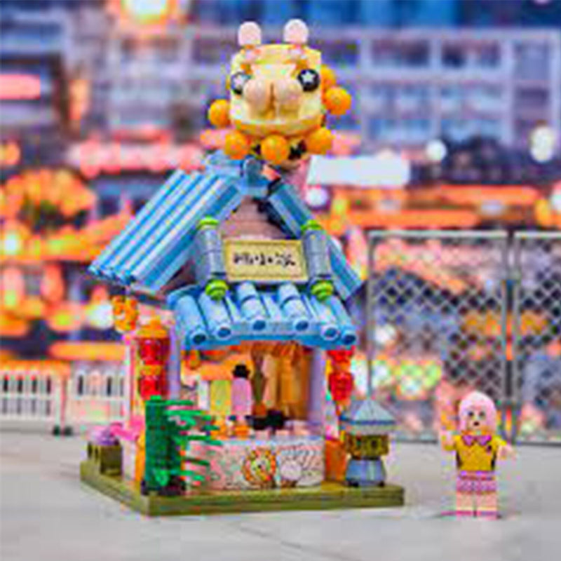 Pantasy Food Street Series - Classical Ice Cream Shop  26.5*20*6cm