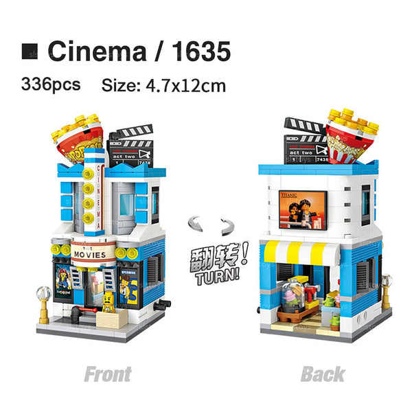 Loz LOZ Mini Blocks - Theater  19.5 x 16.5 x 4