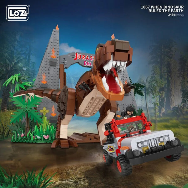 Loz LOZ Mini Blocks - When Dinosaurs Ruled The Earth  40 x 28 x 9.5cm