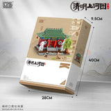 Loz LOZ Mini Blocks - Qingming Upper River Map - Shokokuji Temple  40 x 28 x 9.5cm