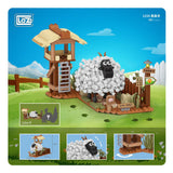 Loz LOZ Mini Blocks Farm Series - Little Sheep  20 x 15 x 8cm