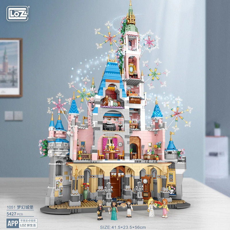 Loz LOZ Mini Blocks - Fantasy Castle  40 x 28 x 15 cm