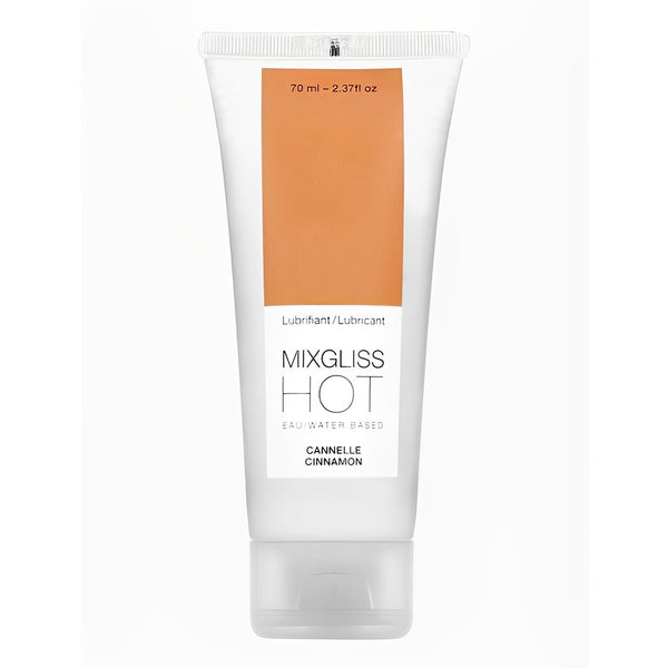 MIXGLISS Hot Water Based Lubricant - Cinnamon  70ml / 2.37oz