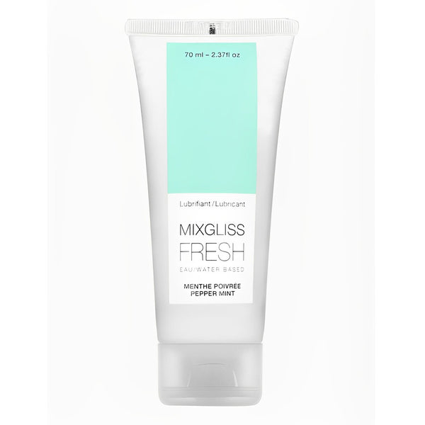 MIXGLISS Fresh Water Based Lubricant - Pepper Mint  70ml / 2.37oz