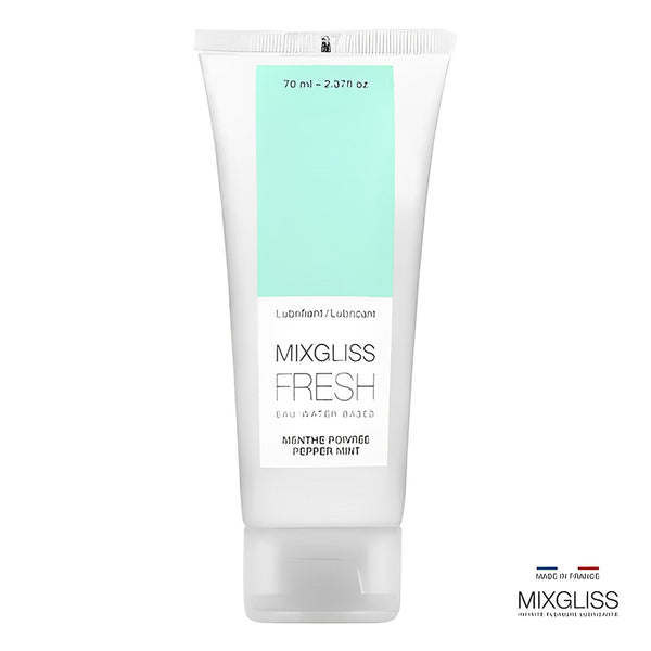 MIXGLISS Fresh Water Based Lubricant - Pepper Mint  70ml / 2.37oz