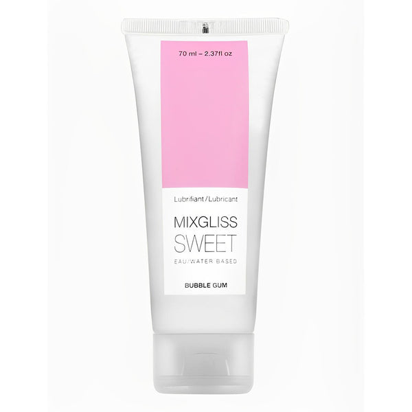 MIXGLISS Sweet Water Based Lubricant - Bubble Gum  70ml / 2.37oz