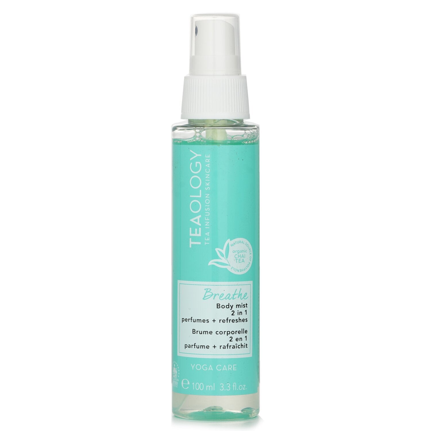 Teaology Yoga Care Breathe 2 In 1 Perfumes + Refreshes Body Mist 100ml ...