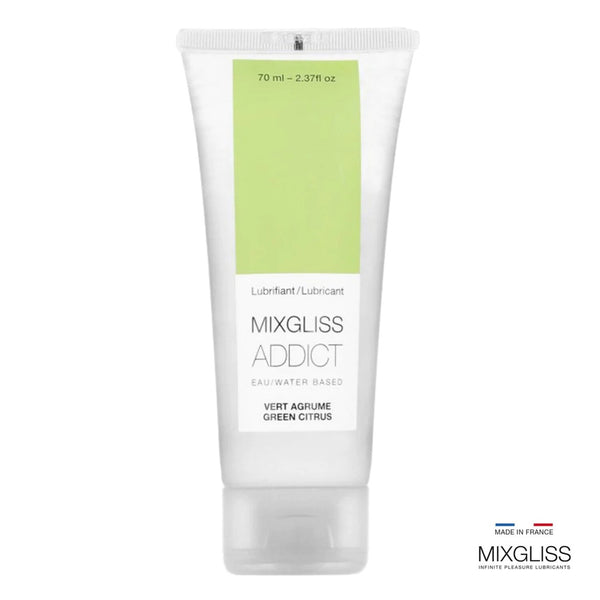 MIXGLISS Addict Water Based Lubricant - Green Citrus  70ml / 2.37oz
