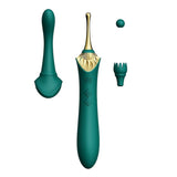 Zalo Bess Clitoral Vibrator - # Green  1pc