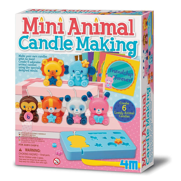 4M Mini Animal Candle Making  32x19x22mm