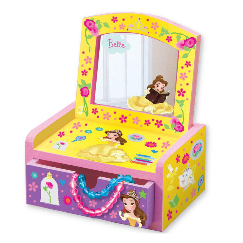 4M Disney/Belle/Design Your Own Wooden Mirror Chest  50x19x23mm