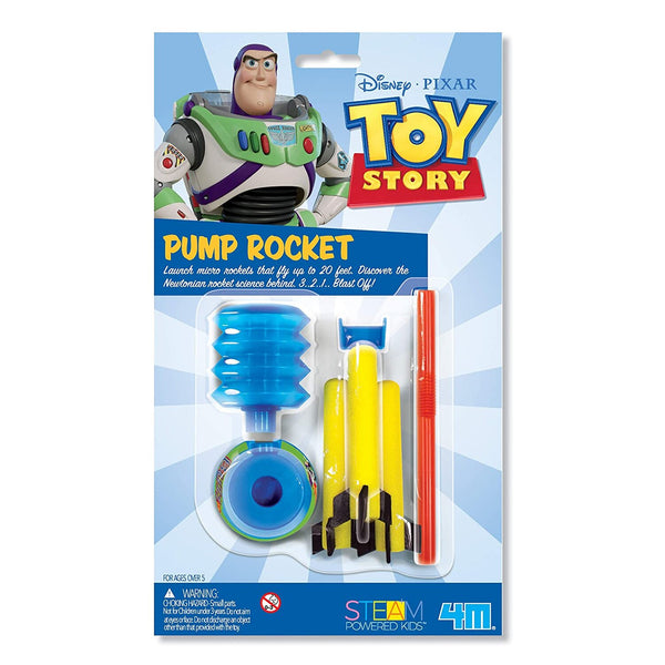 4M Disney/Pixar Buzz Lightyear/Pump Rocket  32x18x18mm