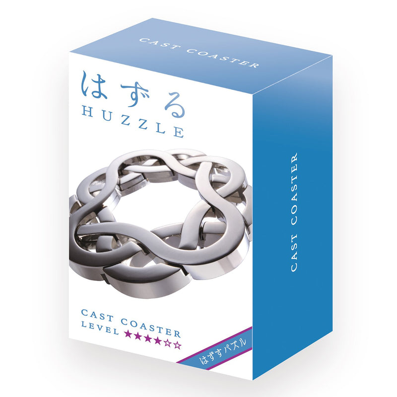 Broadway Toys Hanayama | Coaster Hanayama Metal Brainteaser Puzzle Mensa Rated Level 5  75*119*45 mm