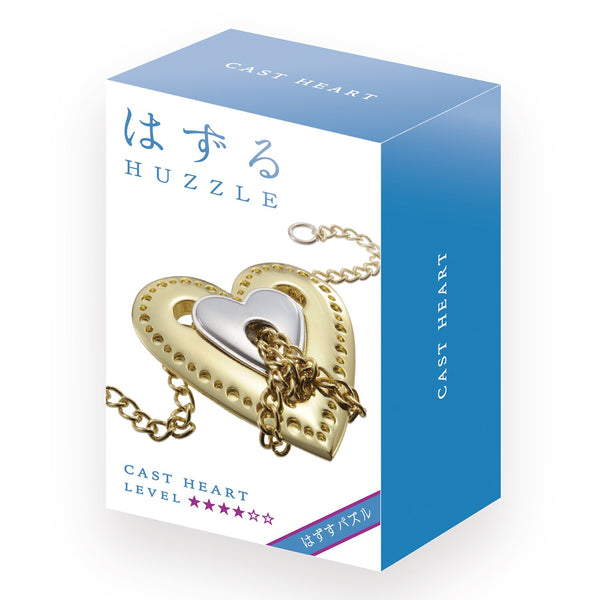 Broadway Toys Hanayama | Heart Hanayama Metal Brainteaser Puzzle Mensa Rated Level 4  75*119*45 mm