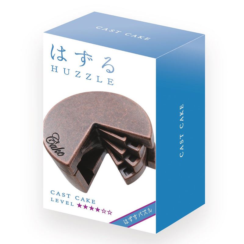 Broadway Toys Hanayama | Cake Hanayama Metal Brainteaser Puzzle Mensa Rated Level 4  75*119*45 mm