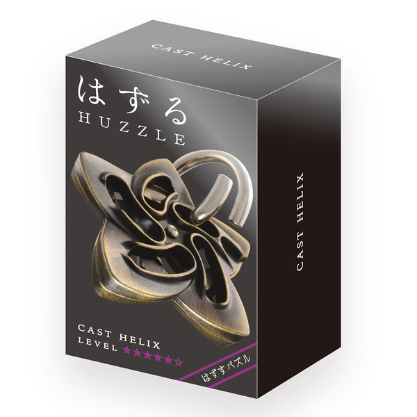 Broadway Toys Hanayama | Helix Hanayama Metal Brainteaser Puzzle Mensa Rated Level 5  75*119*45 mm