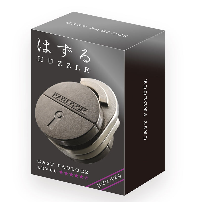 Broadway Toys Hanayama |Padlock Hanayama Metal Brainteaser Puzzle Mensa Rated Level 5  75*119*45 mm