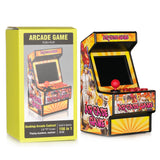 Hobbiesntoys Retro Mini Arcade Machine, Handheld Game Console with 156 Classic Video Games 2.8 Inch Color Display - Orange  3.35*3.35*6.3in