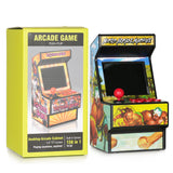 Hobbiesntoys Retro Mini Arcade Machine, Handheld Game Console with 156 Classic Video Games 2.8 Inch Color Display - Yellow  3.35*3.35*6.3in