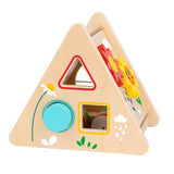 Tooky Toy Co Activity Triangle  19x14x16cm