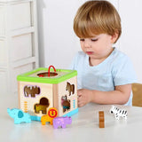 Tooky Toy Co Animal Sorter  16x16x15cm