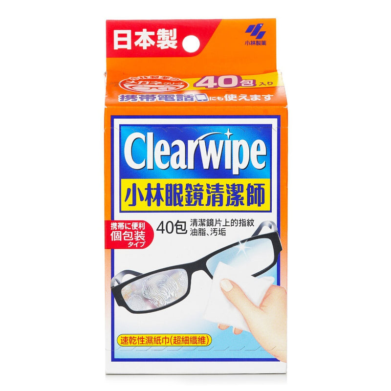 Kobayashi Kobayashi Clearwipe Lens Cleaning Wet Tissue  - 40 packs  40pcs/box