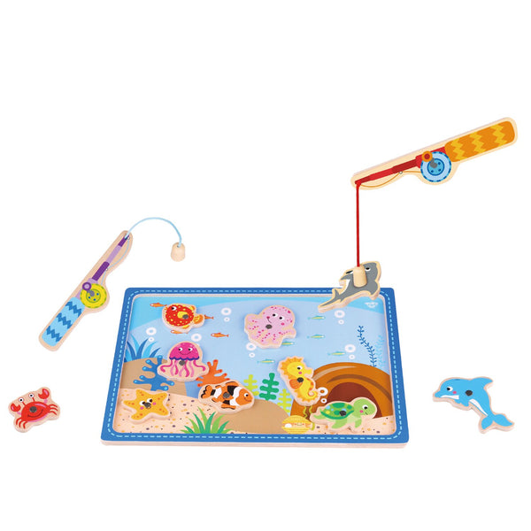 Tooky Toy Co Fishing Game  30x22x1cm