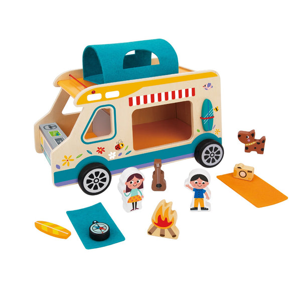 Tooky Toy Co Camping RV  30x17x23cm