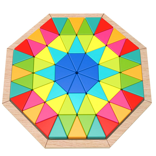 Tooky Toy Co Octagon Puzzle  19x21x5cm