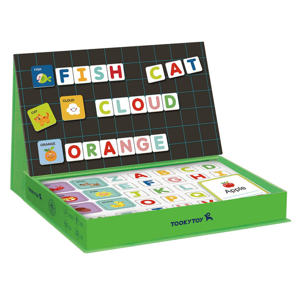 Tooky Toy Co Magnetic Box-Alphabet  26x19x5cm