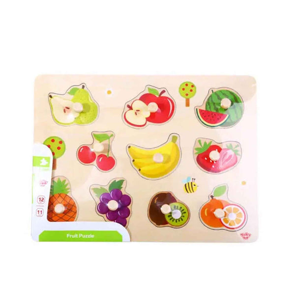 Tooky Toy Co Fruit Puzzle  30x23x2cm