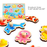 Tooky Toy Co Marine Puzzle  30x23x2cm