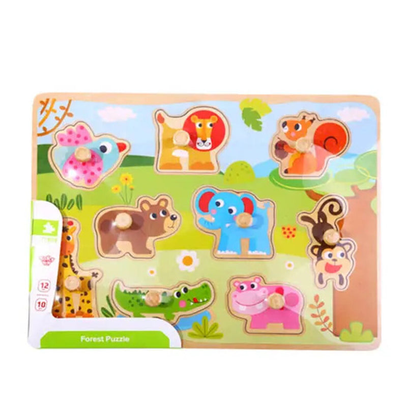 Tooky Toy Co Farm Puzzle  30x23x2cm