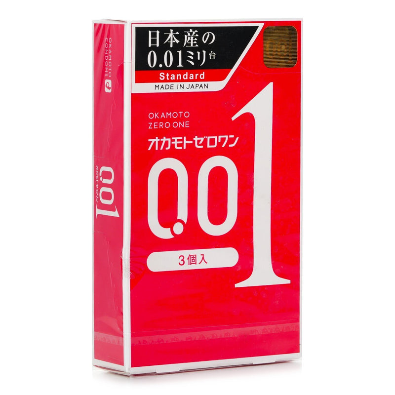 Okamoto 0.01 Ultra Thin Condom - 3pcs  3pcs/box