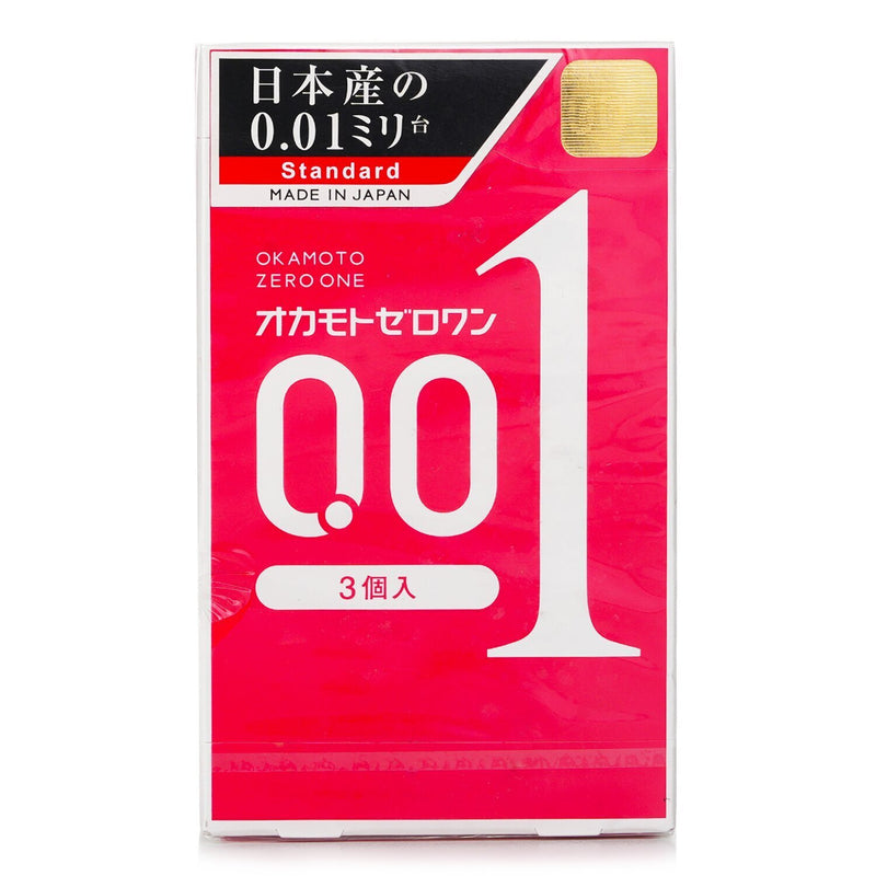 Okamoto 0.01 Ultra Thin Condom - 3pcs  3pcs/box