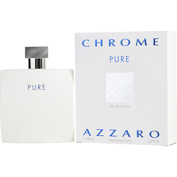 Azzaro Chrome Pure Eau De Toilette Spray 100ml/3.4oz