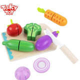 Tooky Toy Co Cutting Vegetables  23x16x6cm