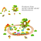 Tooky Toy Co Dinosaur Train Set-Medium  65x50x22cm