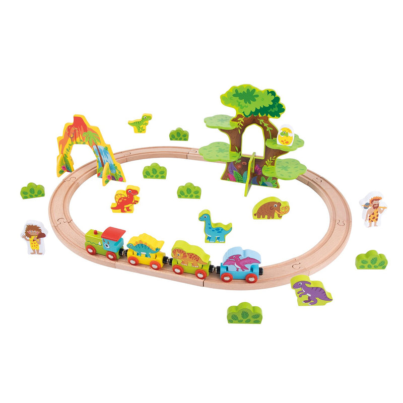 Tooky Toy Co Dinosaur Train Set-Medium  65x50x22cm