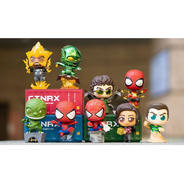 Hot Toy Spider-Man: No Way Home - Spider-Man Cosbi Bobble-Head Collection (Series 2) (Individual Blind Boxes)  6 x 6 x 10cm