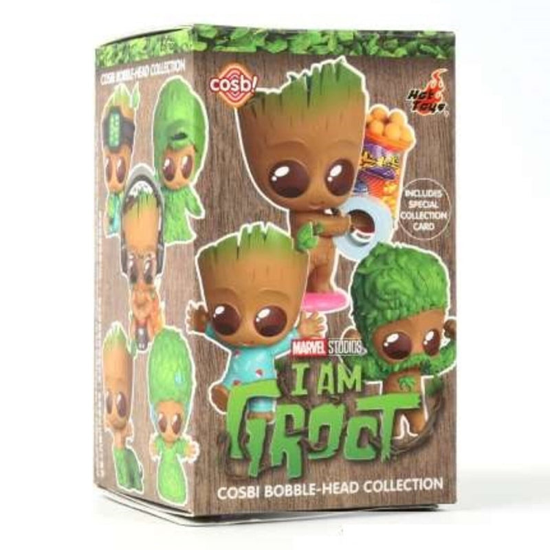 Hot Toy I Am Groot - I Am Groot Cosbi Bobble-Head Collection (Individual Blind Boxes)  6 x 6 x 10cm