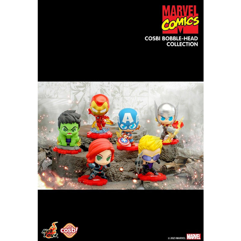 Hot Toy Avengers Cosbi Bobble-Head Collection (Individual Blind Boxes)  6 x 6 x 10cm